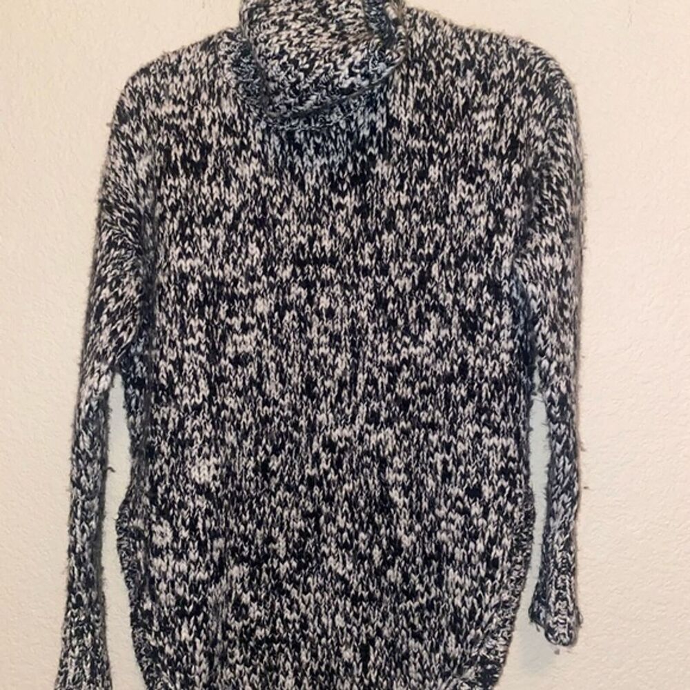 Treasure & bond wool sweater chunky oversize turtleneck s baggy tunic